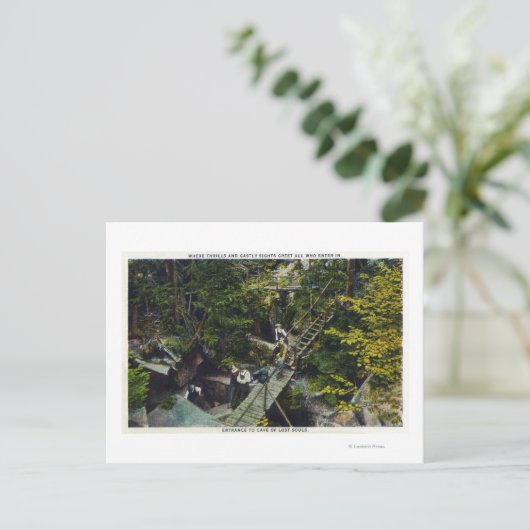 ソウルの洞窟の失った眺め ポストカード (スタンド正面)