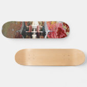 ソウルの秋の日本人の庭 スケートボード (横)