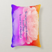 ソウルアンドマインドルミ感動的引用文 アクセントクッション (正面(垂直))