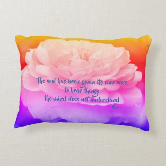 ソウルアンドマインドルミ感動的引用文 アクセントクッション (裏面)