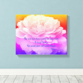 ソウルアンドマインドルミ感動的引用文 キャンバスプリント (インサイチュ (ウッドフロア))