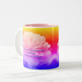 ソウルアンドマインドルミ感動的引用文 ツートーンマグカップ (正面左)