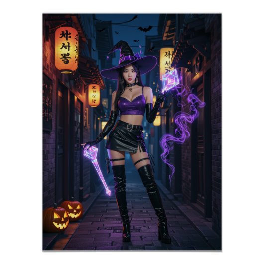 ソウルウィッチビベス – ハロウィーン2025" ポスター (正面)