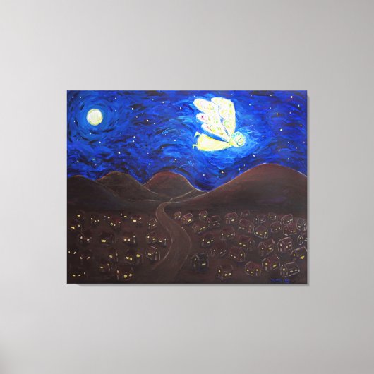 ソウルエ気にンジェルの絵画キャンバスプリント芸術 キャンバスプリント (正面)