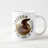 ソウルオブアメリカ（イーグル）マグ ジャンボコーヒーマグカップ (右)