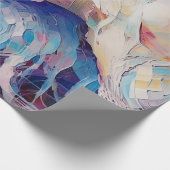 ソウルオブアンエンジェルパステル紙コラージュ ラッピングペーパー (角)