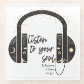 ソウルガ聞スラスコスターに ガラスコースター (正面)