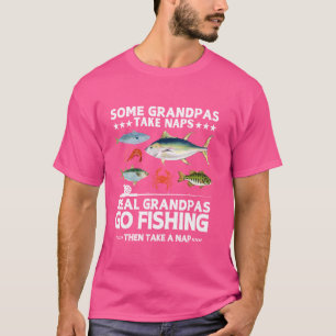 ソウルグランパステイク昼寝実在スグランパスゴー魚釣りF Tシャツ
