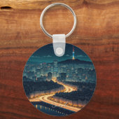 ソウルサウスコリアナイトビュー キーホルダー (正面)
