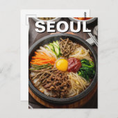 ソウルサウスコリアビビンバップ ポストカード (正面/裏面)