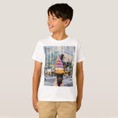 ソウルサマースクープ – キッズアイスクリームティー Tシャツ (正面フル)