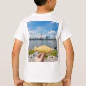 ソウルサマースクープ – キッズアイスクリームティー Tシャツ (裏面)