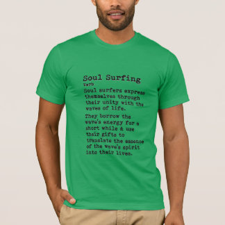ソウルサーフィン：フィッティングされたクルーネック Tシャツ