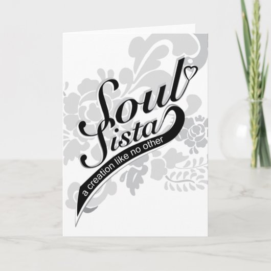 ソウルシスタグリーティングカード カード (正面)