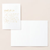 ソウルシスターゴールドフォイルクラフトグリーティングカード 箔カード (ディスプレー)