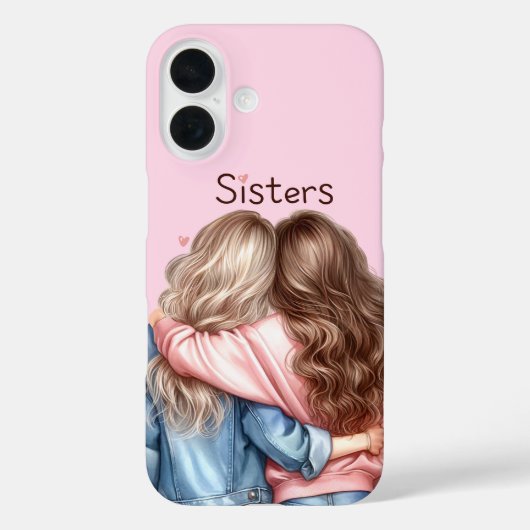 ソウルシスターズのイラストデザイン - 永遠のベストフレンド Case-Mate iPhoneケース (裏面)