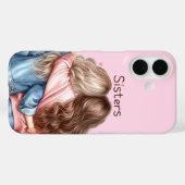 ソウルシスターズのイラストデザイン - 永遠のベストフレンド Case-Mate iPhoneケース (裏面 (横))