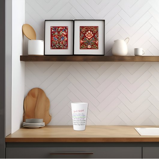 ソウルシスターハートウォーミング&コおもしろいーヒーラテマグカップ カフェラテマグ