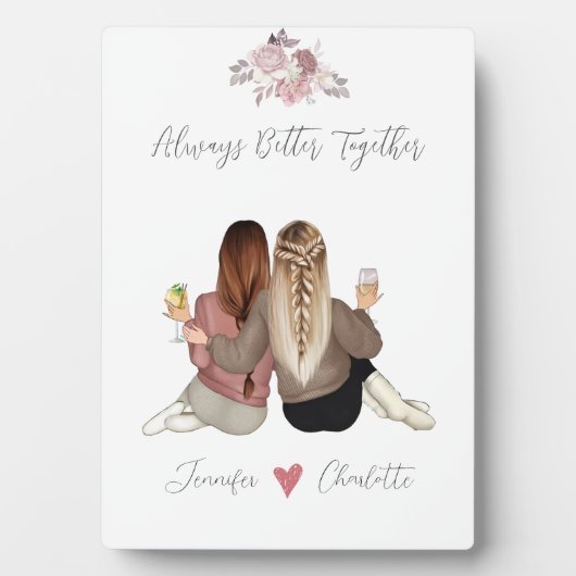 ソウルシスターパーソナライズされた フォトプラーク (正面)