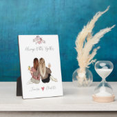 ソウルシスターパーソナライズされた フォトプラーク (側面)