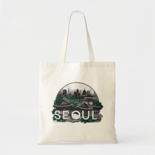 ソウルシティ韓国 トートバッグ (正面)