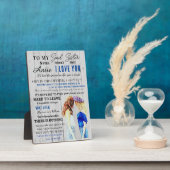 ソウルシパーソナライズされたスター定義の水色 フォトプラーク (側面)