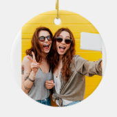 ソウルシパーソナライズされたスター用セラミックオーナメント セラミックオーナメント (裏面)