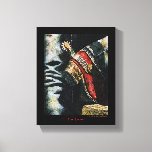 「ソウルシーカー」チャックミドルカウフ キャンバスプリント (正面)