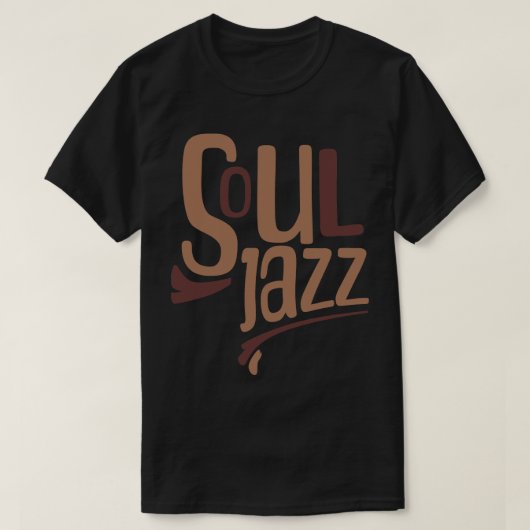 ソウルジャズ Tシャツ (デザイン正面)