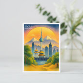 ソウルソウルソウルソウルウォーターカラースカイライン シーズンポストカード (スタンド正面)