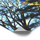 ソウルタワーコリア旅行写真 ポスター (角)