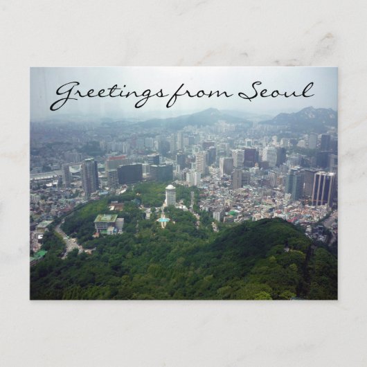 ソウルタワービュー ポストカード (正面)