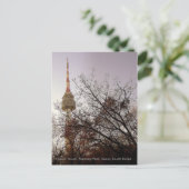 ソウルタワー/韓国ソウル南山公園 ポストカード (スタンド正面)