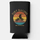 ソウルダートバイクモトクロス用のダートレーシング燃料 スリム缶クーラー (裏面)