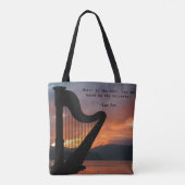 ソウルトートバッグの音楽 トートバッグ (裏面)