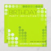 ソウルハウスパーティー誕生日招待状 招待状 (正面/裏面)