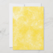 ソウルバニーがバニーの1歳の誕生日パーティーを飾る 招待状 (裏面)