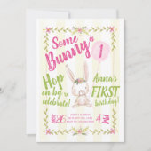 ソウルバニーはワンガール初の誕生日招待状 招待状 (正面)