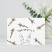 ソウルバニーボーイ誕生日 サンキューカード (スタンド正面)