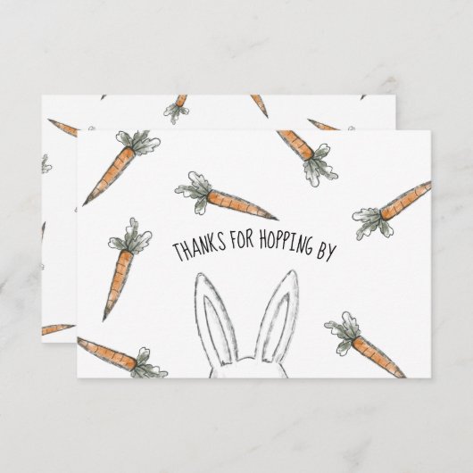 ソウルバニーボーイ誕生日 サンキューカード (正面/裏面)