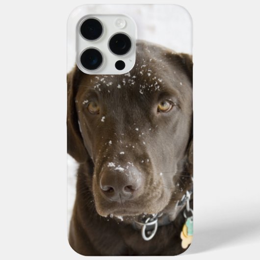 ソウルフル雪チョコラブラドールケース – Ma Case-Mate iPhoneケース (裏面)