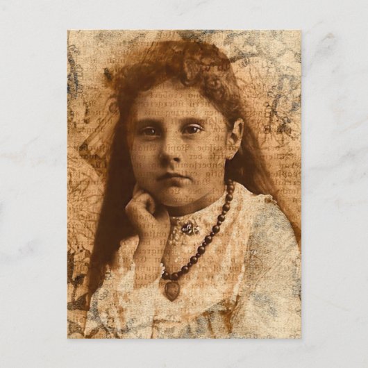 ソウルフル・アイズ・デジタル・アート ポストカード (正面)