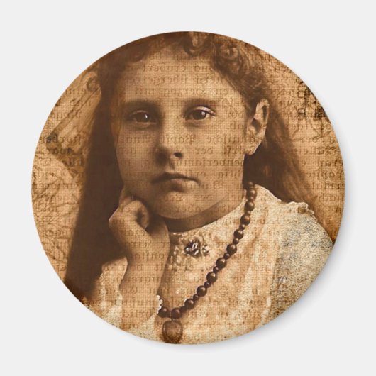 ソウルフル・アイズ・デジタル・アート マグネット (正面)