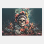 ソウルフル・ウォリアー、先住民・アメリカン・ゴシック ラッピングペーパーシート (正面)