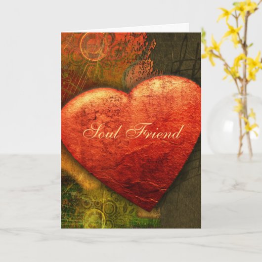 ソウルフレンド カード (黄色い花)