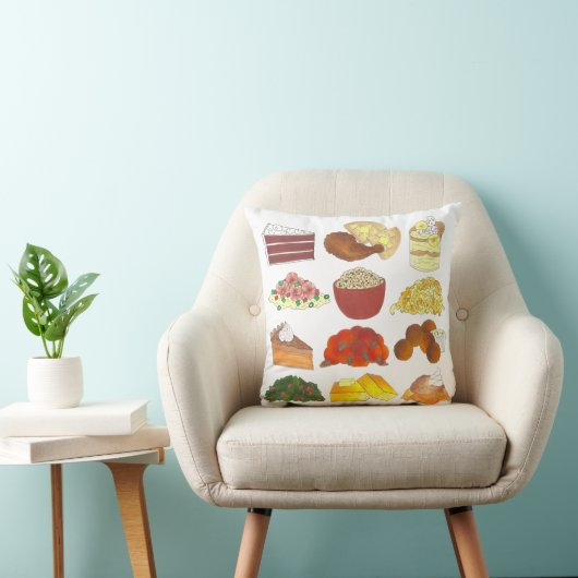 ソウルフードのお気に入りグルメ南料理 クッション (椅子)