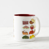 ソウルフードのお気に入りグルメ南料理 ツートーンマグカップ (正面右)