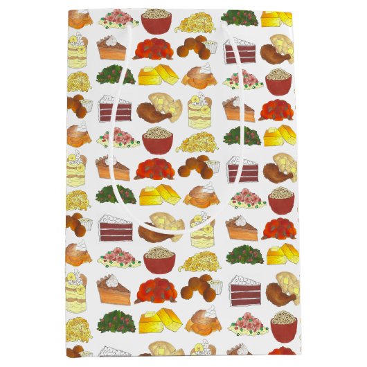 ソウルフードのお気に入りグルメ南料理 ミディアムペーパーバッグ (正面)