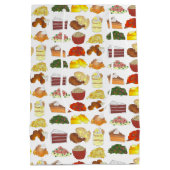 ソウルフードのお気に入りグルメ南料理 ミディアムペーパーバッグ (裏面)