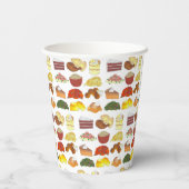 ソウルフードのお気に入りグルメ南料理 紙コップ (裏面)